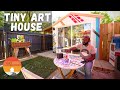 Superhost Artist Converts Garage into Vibrant Tiny House w/BIG Profits