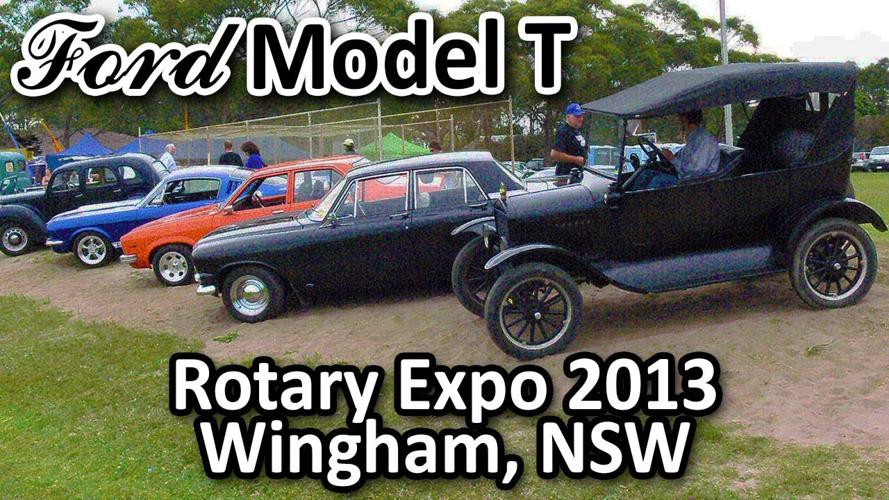 Ford Model T at Rotary Expo, Wingham NSW