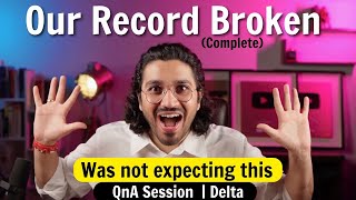 QnA session by @AmanDhattarwal of Delta | Major Queries | Re-uploaded