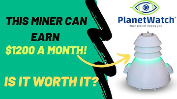 Type 1 PlanetWatch Airqino Sensor Miner Earns $1200 a month - Is it worth it?