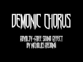 Demonic Chorus Sound Effect