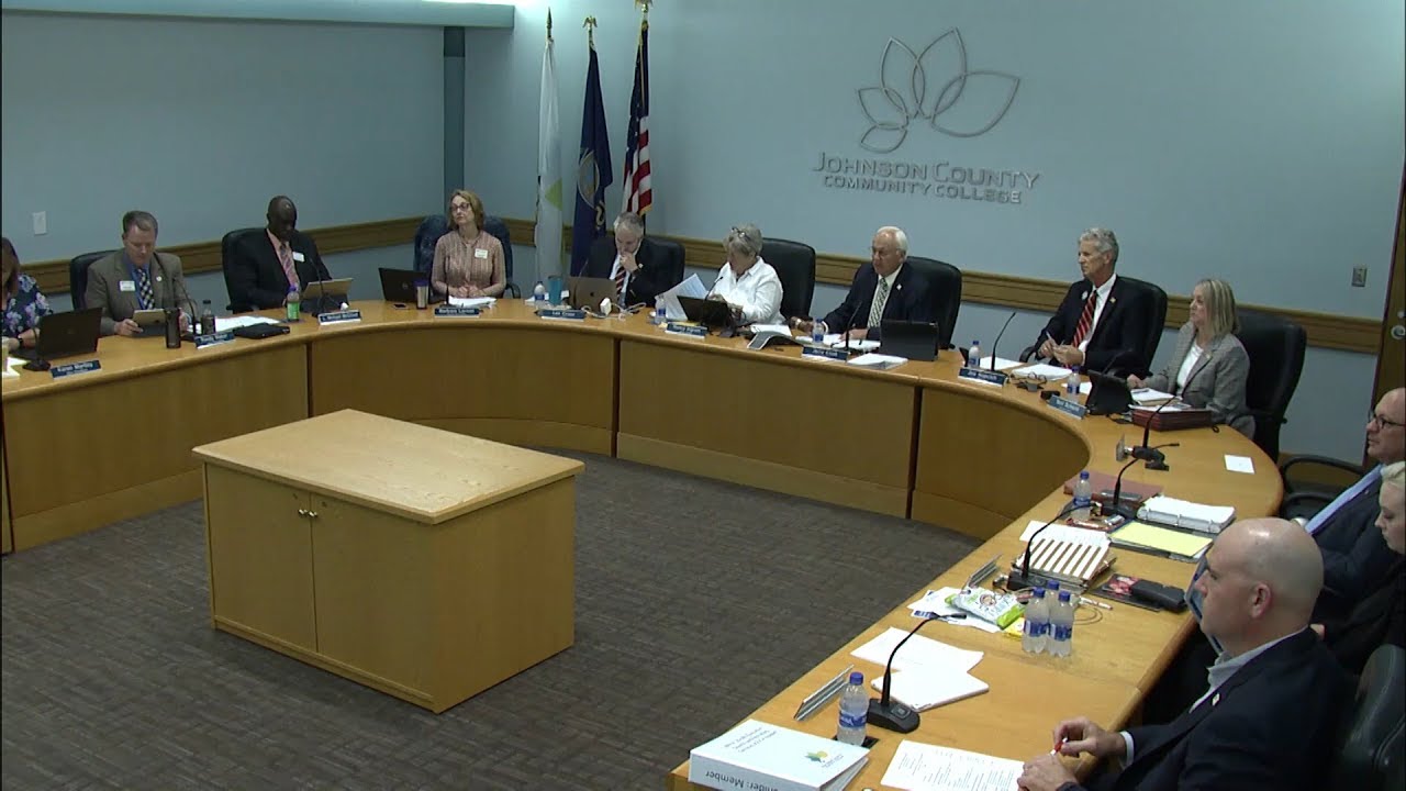 JCCC Board of Trustees Meeting for August 15th, 2019 YouTube