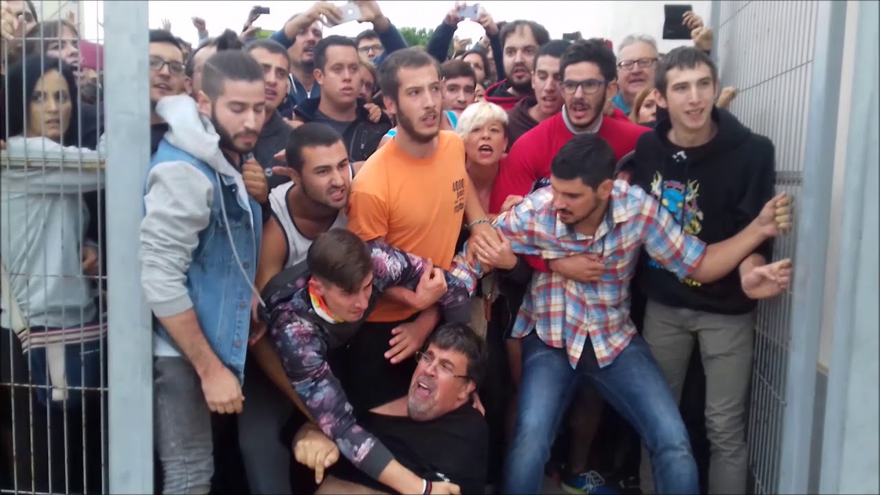 Sant Joan de Vilatorrada - Càrregues de la Guàrdia Civil pel referèndum