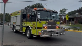 Avenel Rescue Engine 5-2 Responding To An Elevator Emergency | 9-10-25 