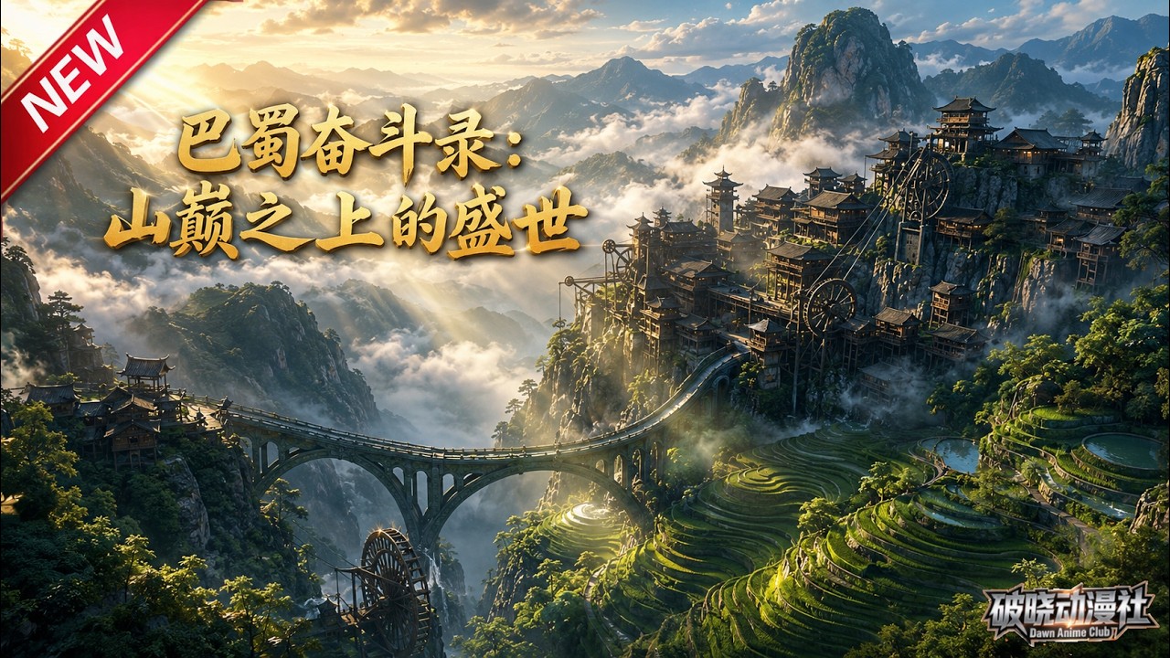 MULTISUB📢新番上线《巴蜀奋斗录：山巅之上的盛世》第1~50集丨满门流放必死荒谷，柔弱嫡女开山造城囤满粮仓，万丈机关吓退来犯官兵！#最新漫剧 #破晓动漫社