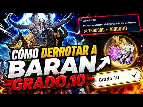 🔥 HOW TO DEFEAT BARAN TIER 10 🏆 ULTIMATE GUIDE | New Workshop of Brilliant Light | Solo Leveling ...