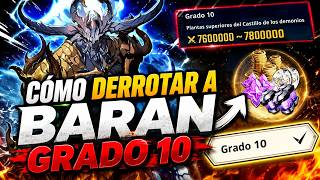 🔥 CÓMO DERROTAR A BARAN GRADO 10 🏆 GUÍA DEFINITIVA | Nuevo Taller de Luz | Solo Leveling Arise