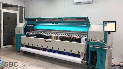 Máy In Bạt Khổ Lớn 3m2 - Nhanh & Đẹp Nhất Việt Nam - INFINITI 3200AT H4