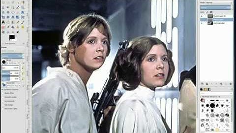 Face Swap in GIMP, using G