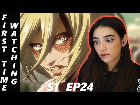 THE TRAP !! / Attack on Titan Reaction S1 Ep24
