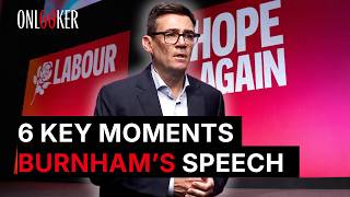 6 Biggest Moments From Andy Burnham’s Major Labour Conference Speech