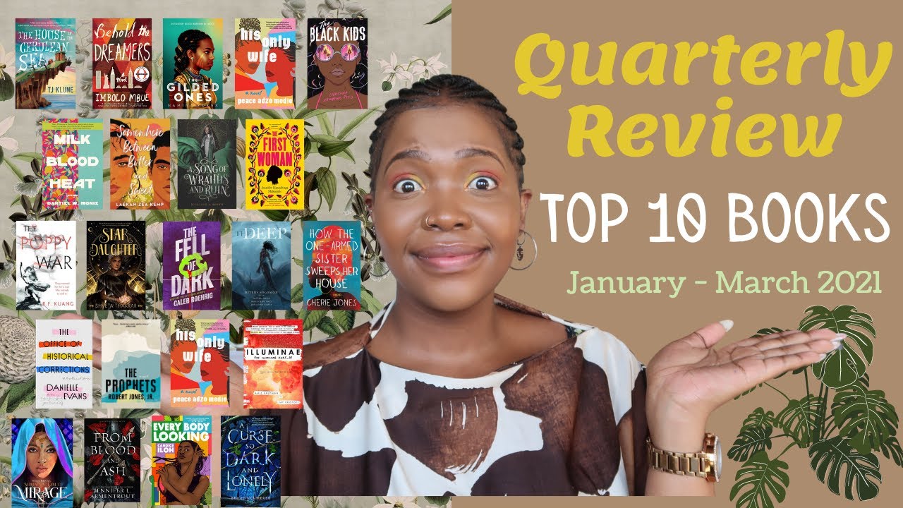 Top 10 Books of 2021...So Far + Quarterly Reading Stats || January - March 2021 Overview