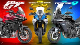 New Honda Cb1000Gt Vs Suzuki Gsx-S1000 Gx Vs Yamaha Tracer 9 The Ultimate Sport Tourer