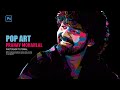 Photoshop tutorial  how to make a pop art portrait from a photo pranavmohanlal pranav  popart