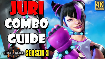 Juri Combo Guide - Street Fighter 6