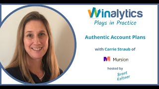 Plays in Practice: Authentic Account Plans with Carrie Straub