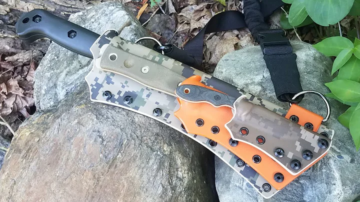 Kabar BK-9, TOPS B.O.B., &TOPS MSK || Triple Knife Kydex Sheath!