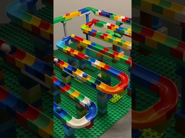 Giant Mesmerizing and Satisfying Marble Run #marblesrace #marblerun #legoduplo #lego #satisfying