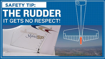 ASI Safety Tip: The Rudder - It Gets No Respect!