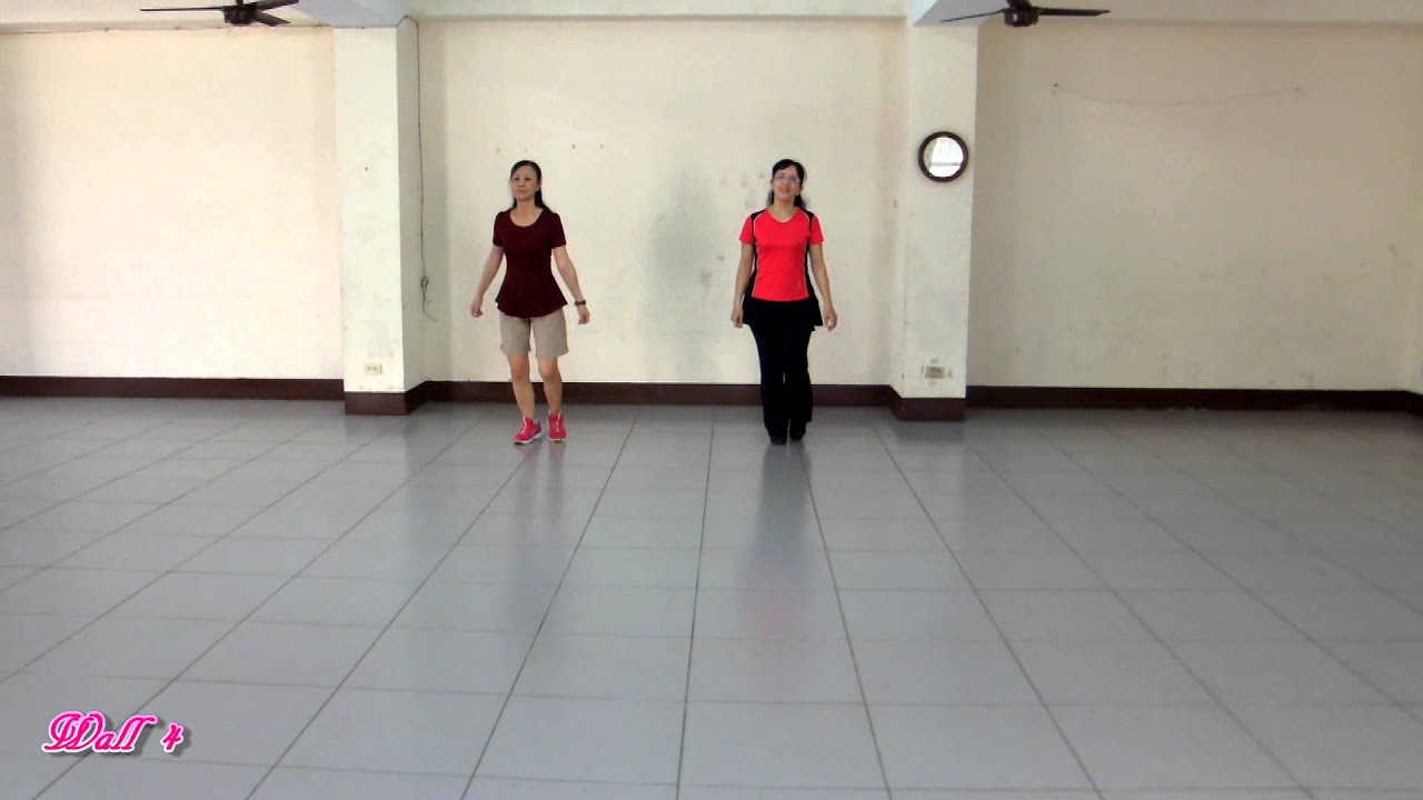 Walking In The Sunshine Line Dance ( Marie Sørensen ) YouTube