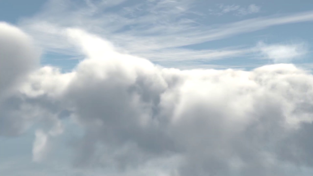 Sfondo Dinamico - Volando attraverso le nuvole - Musica Rilassante 45'