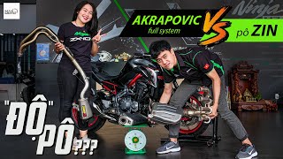 Pô AKRAPOVIC FULL SYSTEM và pô ZIN đâu là lựa chọn thích hợp ???? | KAWASAKI | MAXMOTO