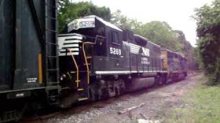CSX 4406 and NS 5269 on WPCA-20