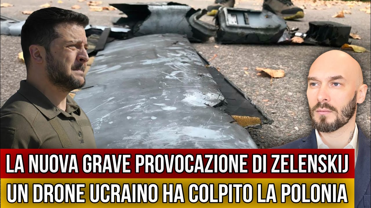 Colipito Ripatalo LA NUOVA GRAVE PROVOCAZIONE DI ZELENSKIJ: UN DRONE UCRAINO HA COLPITO ...