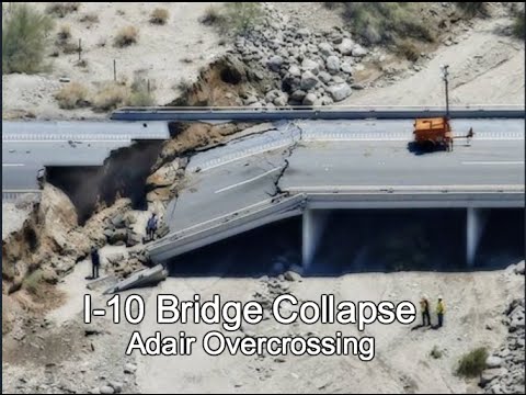 Caltrans District 8 : I-10 Bridge Collapse at Adair Overcrossing