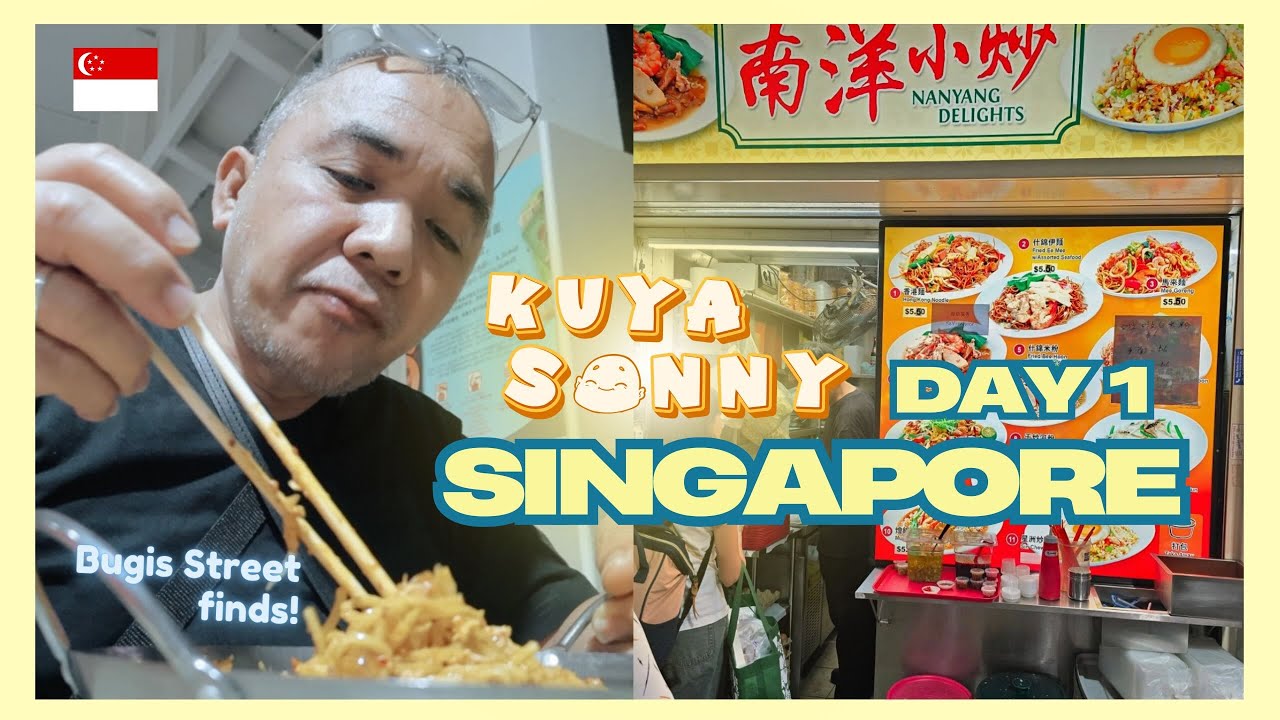 SINGAPORE & MALAYSIA Family Trip 2025-2026 | Day 1 | Bugis Street | Ibis Budget Singapore Emerald