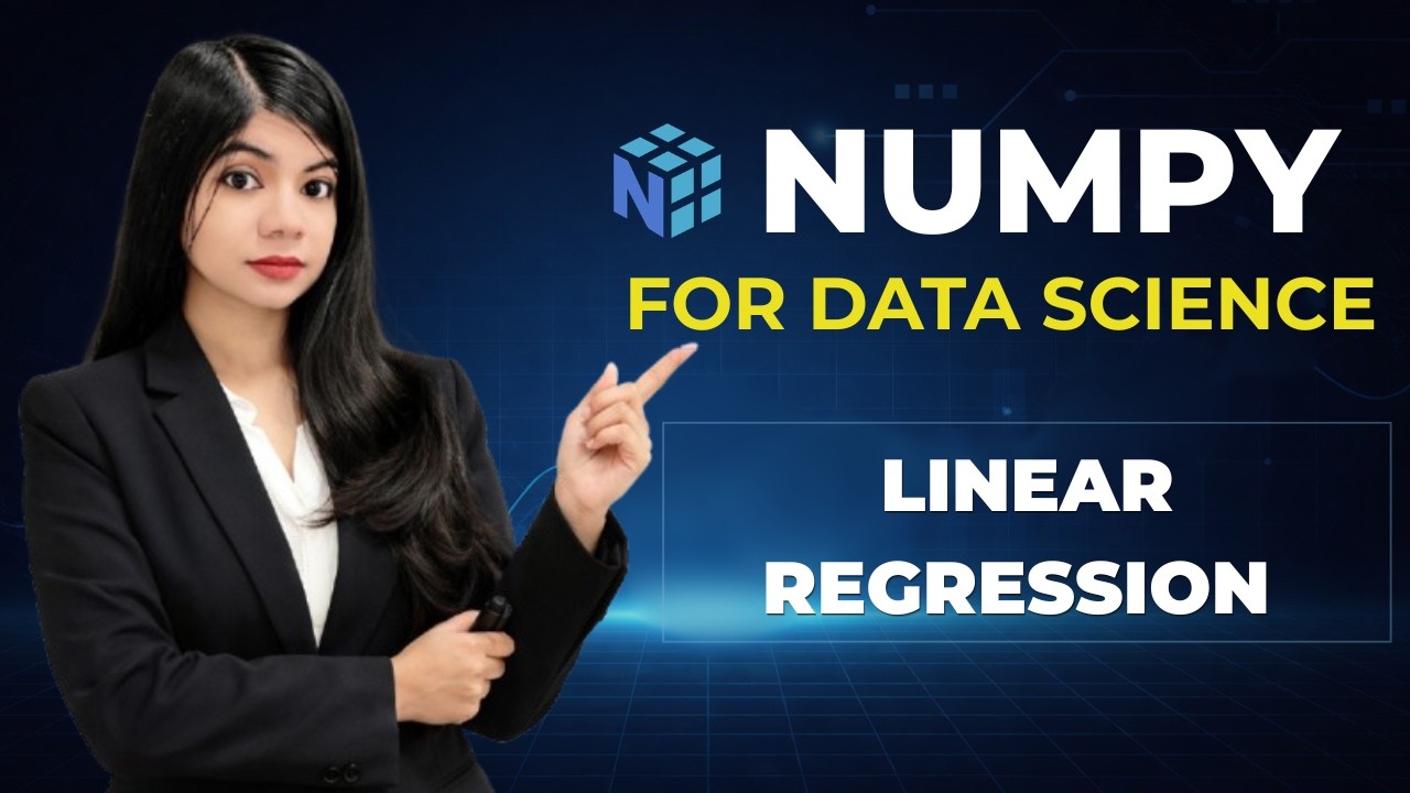 Linear Regression from Scratch with NumPy | NumPy for Data Science ...