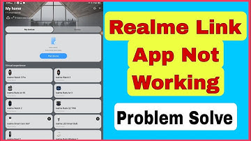 Realme link app not working not opening problem solved