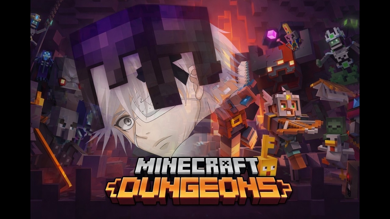 Playing Minecraft Dungeons For The First Time Ever In My Life... - YouTube