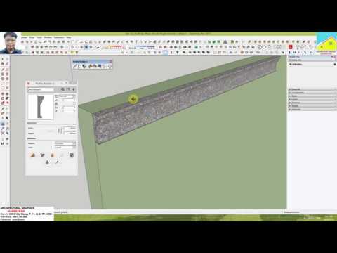 Học SketchUp Advanced_Bài 13: Thiết lập Phào chỉ với Plugin Profile Builder 2_Phần 1