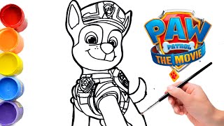 🔴 How To Draw Chase Paw Patrol Movie 2021 | La Patrulla Canina película