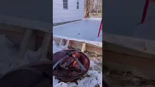 Our BACKYARD DIY Ice Rink!!