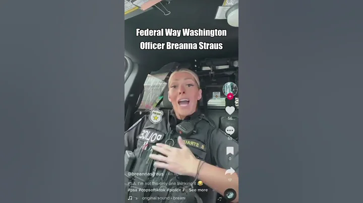 Federal Way Washington Officer Breanna Straus Vira...