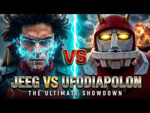 Jeeg vs UFO Diapolon - AI Cinematic Trailer