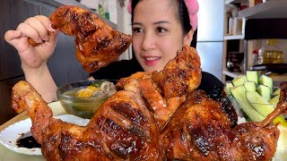 Lechon Manok Mang Inasal Style At Nilagang Baka | Pinoy Mukbang | Lutong Bahay