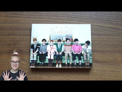 Unboxing U-KISS 유키스 5th Korean Mini Album Bran New KISS - YouTube