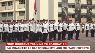 From Rigorous Training to Graduation, 942 Graduate as SAF Specialists and Military Experts