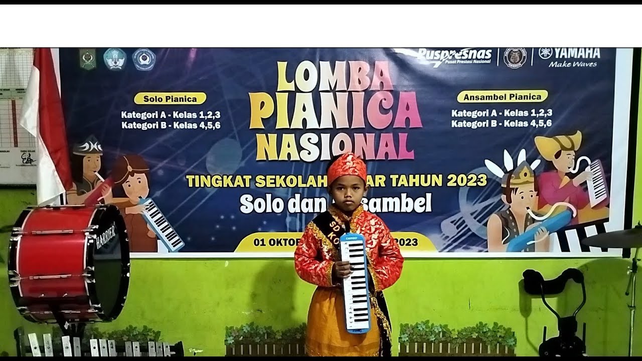 Lomba Solo Pianica SD Yamaha 2023-Solo Pianika Kategori A-SDN 2 Suntu Kota Bima-Kota Bima-NTB.