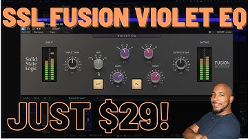 Get SSL Fusion Violet EQ for just $29!
