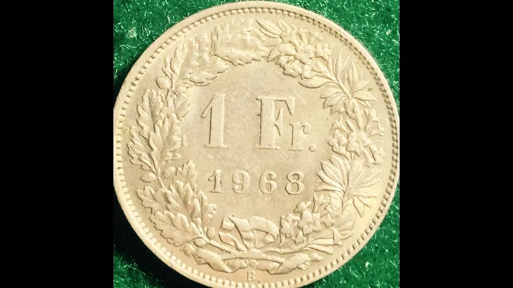 1968 - 1 Franc Coin - Switzerland