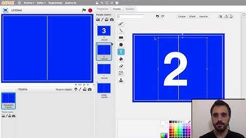 Programación con Scratch del VideoJuego de Pong 1 4
