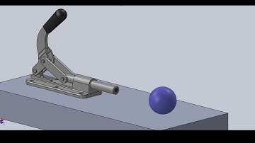 Push-Pull Toggle Clamp - Working Animation