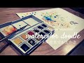 キャラメル絵具でおえかき【Winsor＆Newton Cotman WATER COLOURS】【固形水彩】