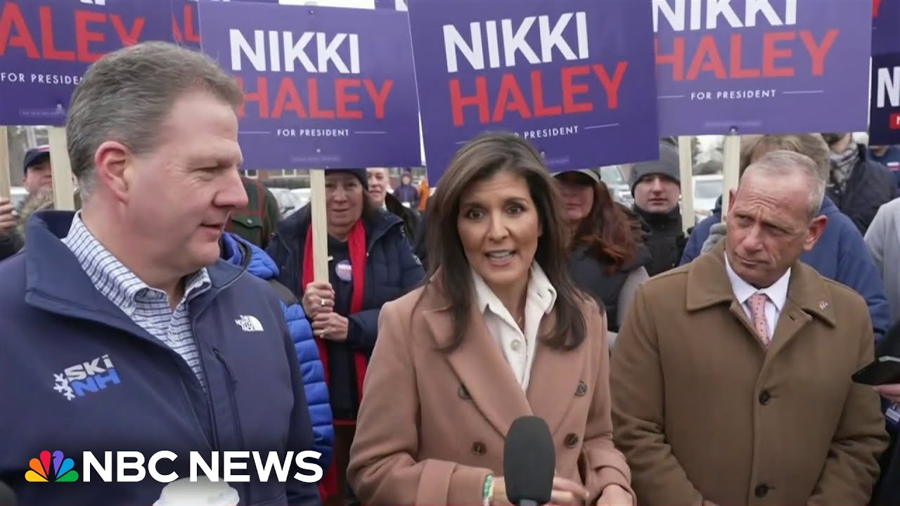 Haley says she won’t drop out even if she loses NH primary