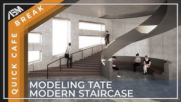 Tate Modern Staircase Architects Herzog & de Meuron in ARCHICAD
