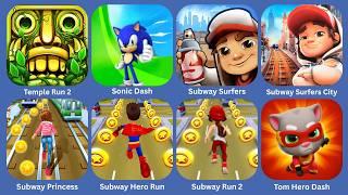 Temple Run 2,Sonic Dash,Subway Surfers,Subway Surfers City,Subway Princes,Subway Run 2,Tom Hero Dash screenshot 5